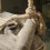 "玩 - 2," 硅胶、钢铁、丝绵填充、麻绳、皮草、羽毛、贝壳等装饰品, 160 x 60 x 80 cm, 2011 （局部）。