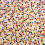 Damien Hirst, "Spot Painting," The first spot painting, Household gloss on board, 243.8×365.8cm.（spot size variable）,1986. 达米恩·赫斯特,《圆点油画》, 第一幅圆点画, 板上家用清漆, 243.8×365.8厘米（圆点尺寸无定）, 1986年。