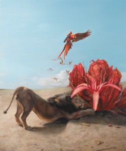 Flower Series No.1, 2011, 150x180cm, oil on canvas