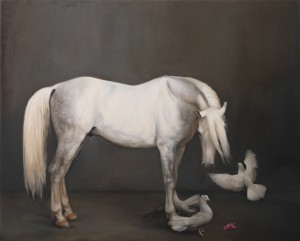 Horse Series No.2, 2011, 130x150cm, oil on canvas
