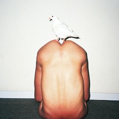 Ren Hang, "Untitled 01," Archival inket print, 100 x 67 cm (Edition of 10), 40 x 27 cm (Edition of 10), 2012.