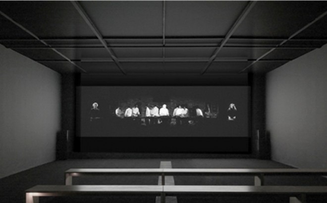展览“西丽·娜沙特;列王纪” 展览装置一景 | Installation view of the exhibition ‘Shirin Neshat: The book of kings’.