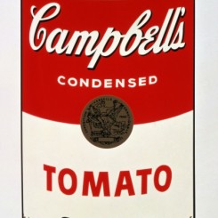Andy Warhol, "Campbell's Soup I- Tomato," 沃霍尔 安迪， “金宝汤罐I：番茄”