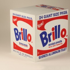 Andy Warhol, "Brillo Soap Pads Box," 沃霍尔 安迪，”布里洛肥皂箱“，