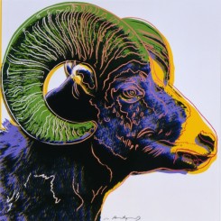 ndy Warhol, "Endangered Species- Bighorn Ram," 沃霍尔 安迪，“濒危物种：大角羊”，