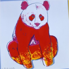 PSA SH - Andy Warhol | Endangered Species- Giant Panda