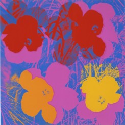 Andy Warhol, "Flowers," 沃霍尔 安迪，”花“