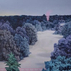 Han Jianyu, "Boundary", oil, acrylic on canvas, 250 x 200cm, 2012
韩建宇，《边界》，布面油画、丙烯，250 x 200cm, 2012