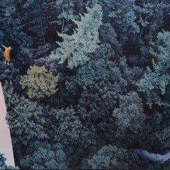 Han Jianyu, "Monk," Oil,Acrylic on Canvas, 200X250cm, 2012
韩建宇，《法海》，布面油画，丙烯，200X250cm，2012