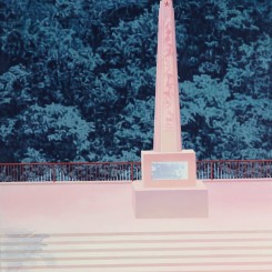 Han Jianyu, "Monument," Oil,Acrylic on Canvas, 140X160cm, 2011
韩建宇，《纪念碑》，布面油画，丙烯，140X160cm，2011