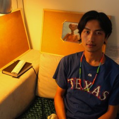 Chen Zhou at his home in Beijing, June 2013. 陈轴于北京家中，2013年6月