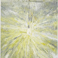 Ouyang Chun,“Night,” 2013, Oil on canvas,190,8x180,5x5 cm / 75 3/5x71x2 inches
欧阳春，《夜》，2013，油畫，190,8x180,5x5厘米/75 3/5x71x2英寸