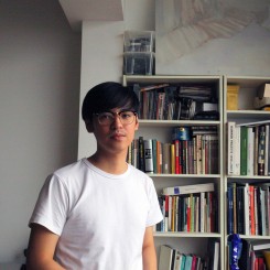 Li Ran at his home in Beijing, June 2013.
李然在其北京的家中，2013年6月。