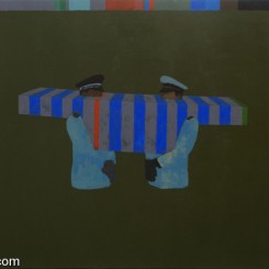 TANG Maohong, "Melancholy1," 2011, 130*200cm (51"*79"), Acrylic On Canvas
唐茂宏，《惆怅1》，2011，130*200cm (51"*79")，布上丙烯