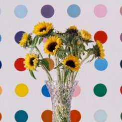 Michael Zavros, "Zavros' Sunflowers", oil on canvas, 150 x 165 cm, 2013 (detail). (Courtesy Sophie Gannon gallery)