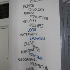 2013 Singapore Biennale buzzwords, as chosen by the curators.