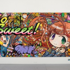 Mr.,"So Sweet!: Daydreaming",acrylic on canvas,227,3 x 486 cm / 7.5 x 15.2 feet,2013©2013 Mr./Kaikai Kiki Co., Ltd. All Rights Reserved.Courtesy Galerie Perrotin