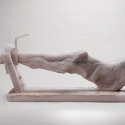 Marc Quinn,"The Invention of Carving",marble,15 3/4 x 46 7/8 x 11 13/16 in. (40 x 119 x 30 cm),2013