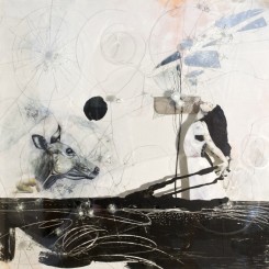 Claire Lee_Sacrifice9_2012_Mixed media_Framed 690x690mm