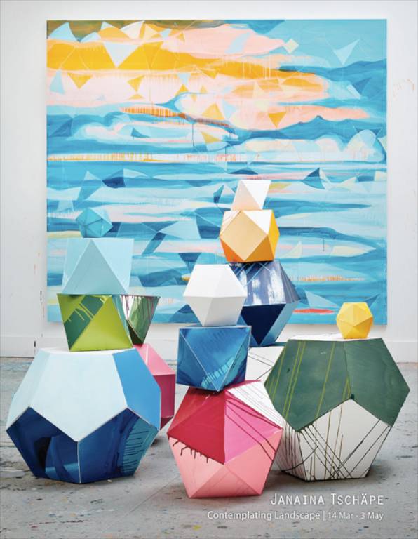 Janaina Tschaepe, Installation view of