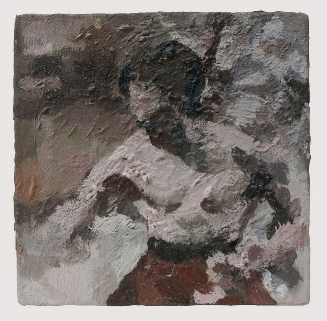郭文昊，抑制不住愤怒的人 No.22，布面油画，35×30cm，2009-2014
Guo Wenhao, The Man Who Couldn’t Restrain His Anger No.22, Oil on Canvas, 35×30cm, 2009-2014