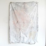 Jeremy Everett, “No Exit #2”, mixed media on mylar blanket, 200 x 140 cm, 2013