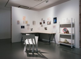 Exhibition view of "Dog Butterfly" at Yeo Workshop, Singapore