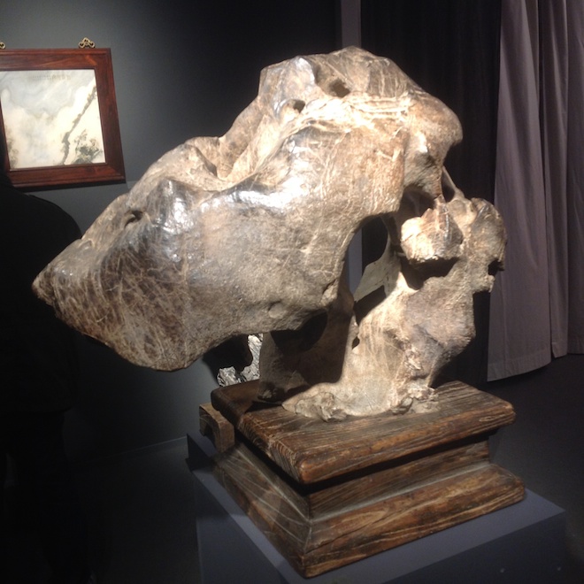 A large scholar's rock at frieze Masters