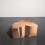 Wang Jianwei, "Time Temple 4", wood and paint; two parts: one part 340 x 124 x 58 cm; one part 90 x 211.5 x 101.5 cm, dimensions vary with installation, 2014(Solomon R. Guggenheim Museum, New York; The Robert H. N. Ho Family Foundation Collection)(This work was created on the occasion of the commission Wang Jianwei: Time Temple, presented at the Solomon R. Guggenheim Museum, New York, and made possible by The Robert H. N. Ho Family Foundation)(All works by Wang Jianwei © 2014 Wang Jianwei, used by permission)汪建伟，《时间寺 四》，木、工业喷漆；共两部分： 一部分为340 x 124 x 58公分； 一部分为90 x 211.5 x 101.5公分，尺寸随安装可变，2014(纽约所罗门・R・古根海姆美术馆，何鸿毅家族基金藏品)(这件作品为委约展览《汪建伟：时间寺》而创作，呈献于 纽约古根海姆美术馆， 并由何鸿毅家族基金提供赞助))所有作品由汪建伟创作 © 2014 汪建伟，经授权使用)