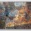 Zheng Lu, "Nirvana", aluminium plate, lacquer & video, 193 x 122 cm, 2014郑路，《泥洹》，漆、铝板、视频，193 x 122 cm ，2014 (courtesy the artist and Gajah Gallery)