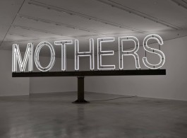 Martin Creed, “Work No. 1092”, white neon, steel, 500 x 1250 x 20 cm, 2011. (Installation at Hauser & Wirth Savile Row, London, © Martin Creed)