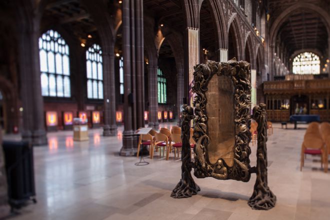 Li Wei 'A Decorative Thing' (2014) at Manchester Cathedral - Tristan Poyser