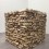 《柴火》，樟木，200 x 200 x 200 cm［8立方米］，2012