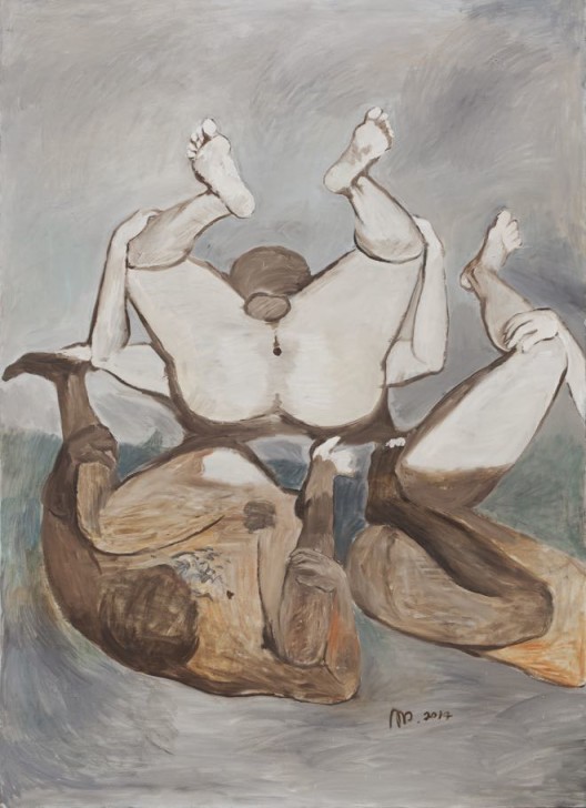 Tang Dixin, “Three Kingdoms,” oil on canvas, 180 x 130 cm, 2008唐狄鑫，《三国》，布面油画，180 x 130 cm， 2008