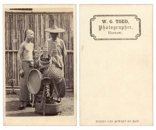 3. W.G.托德照相馆，汉口，1860年代，名片格式蛋白照片 W.G.Todd, Hankow, 1860s, Albumenprint carte de visite 