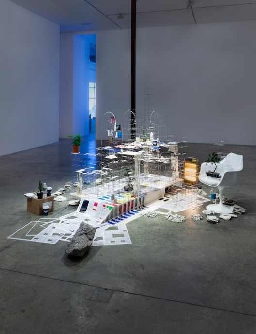 Sarah Sze, Installation view, 