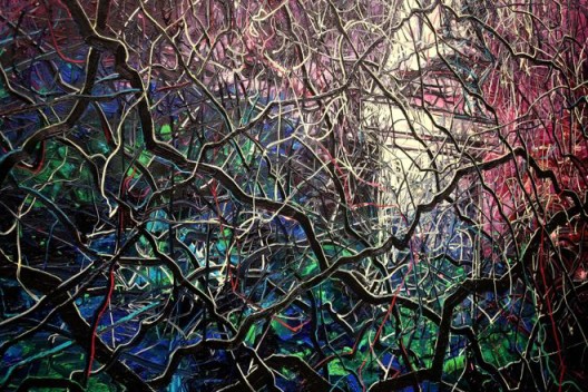 Zeng Fanzhi, “From 1830 Till Now No.2”, oil on canvas, 297 x 370 cm, 2014©ZENG FANZHI STUDIO曾梵志,《从1830年至今No.2》,布面油画,297 x 370 cm,2014©ZENG FANZHI STUDIO