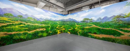 Installation view of Wang Wei,