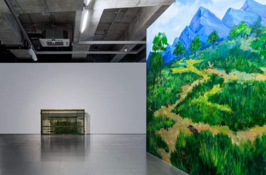 Installation view of Wang Wei,