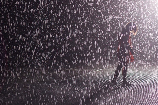 Randian Yuz Museum Presents In Shanghai Rain Room By