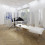 Christoph Keller, "Mental Radio", lamp, tripod, cot, pillow, pillowcase, blanket, side table, custom-made goggles, wireless MP3 headphones, audio loop, questionnaire, clipboard, egg timer, dimensions variable, 2015. Courtesy by The Artist and Esther Schipper, Berlin. Photo: © Andrea Rossetti.