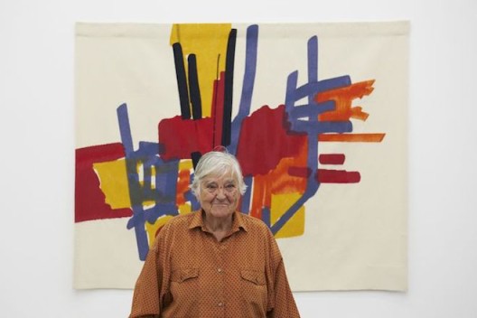 Etel Adnan Portrait by Patrick Dandy, 2014