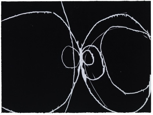 Tan Ping, “Untitled”, Black and white woodcut, 60 x 80, 2010谭平，《无题 （2/5）》，黑白木刻，60 x 80，2010