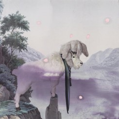 Julian SCHNABEL, “Untitled”, inkjet print, ink on polyester, 88 x 96 inches, 2013, © Julian Schnabel, Courtesy of the artist and Almine Rech Gallery