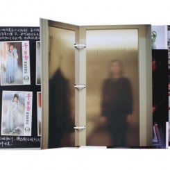 朱岚清，《负向的旅程: 东山岛 2013-2015》， 手工书，艺术喷绘，24 × 21 cm ，2013-2015