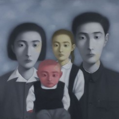 Zhang Xiaogang (born 1958, Kunming), “Bloodline Series—Big Family No. 17-1998”, 1998