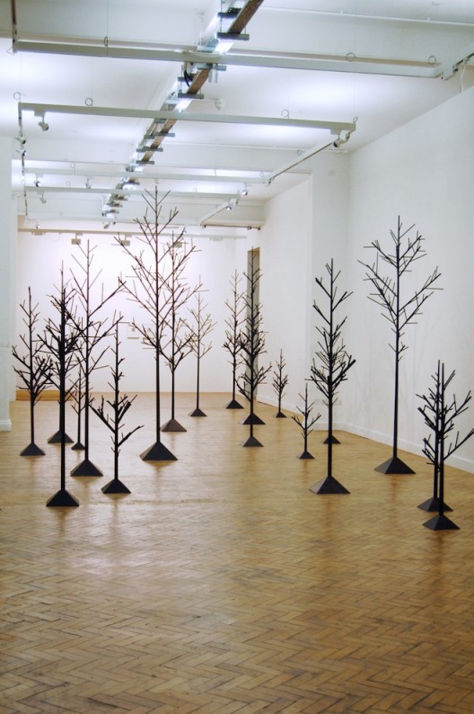 Peter Liversidge Ingleby Gallery Trees (2010-2015) courtesy the artist and the gallery