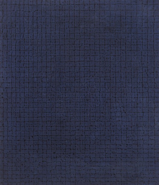 ￼Chung Sang-Hwa, Untitled 83-12-15, 1983. Acrylic on canvas. 31 1/2 x 25 5/8 inches (80 x 65 cm). © 2016 Chung Sang-Hwa.