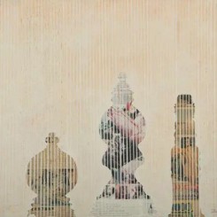 虚无的日子， 布面丙烯，Days in Vain, acrylic on canvas, 55x65.8cm, 2002
