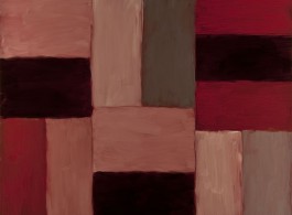 肖恩·斯库利，《红楼》，亚麻布面油画，2012 Sean Scully，Red Chamber，oil on linen，2012